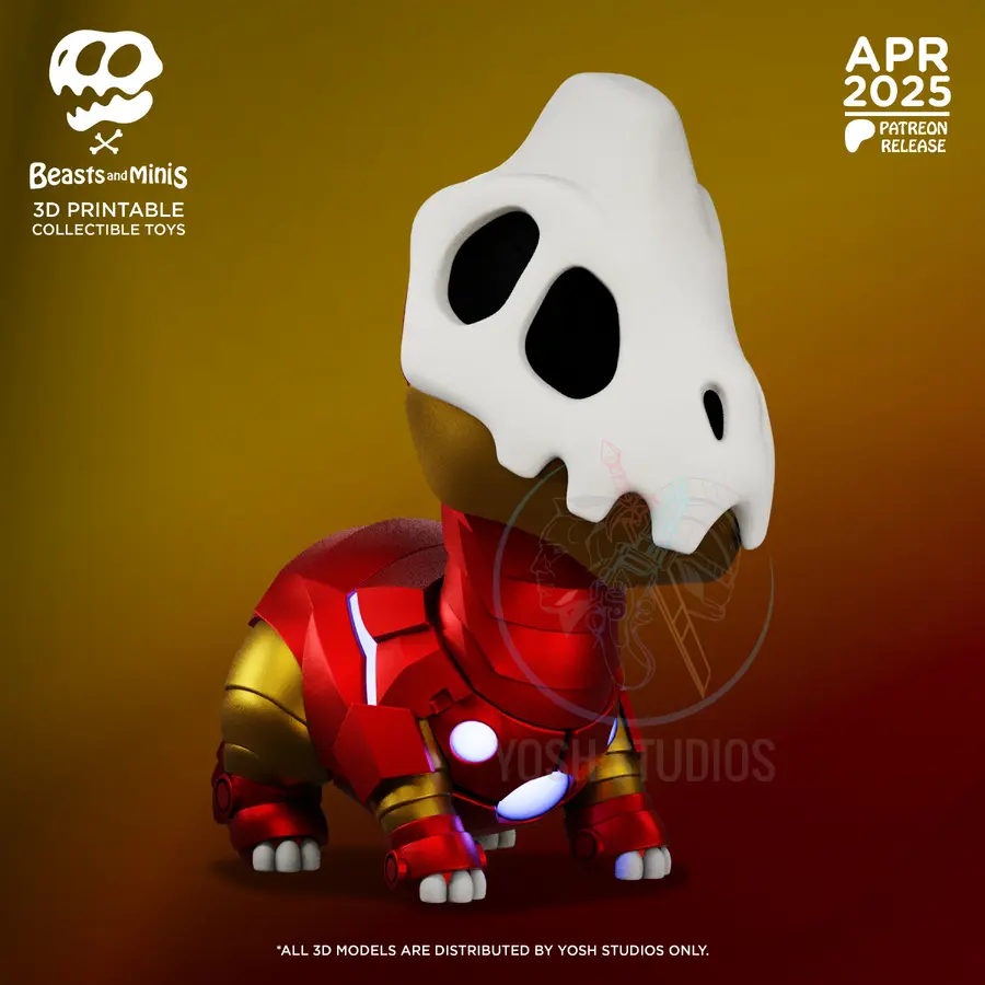 Dino Iron Man preview