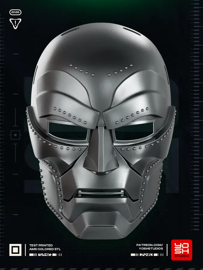 Dr Doom Official Doomsday Mask preview
