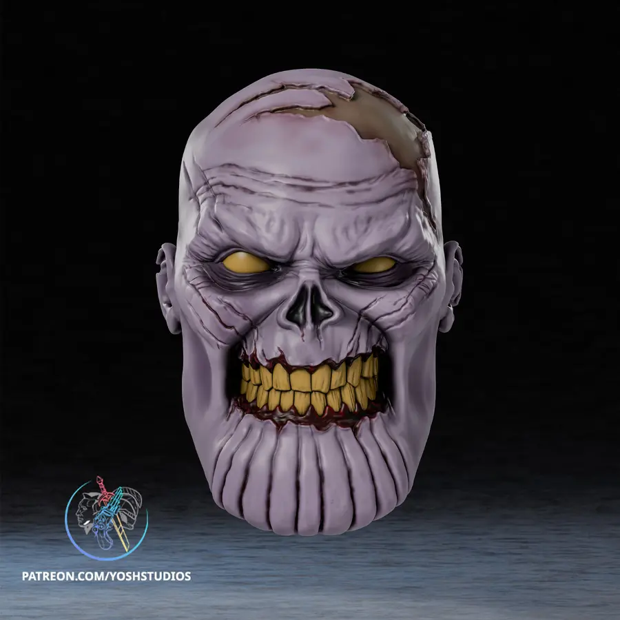 Zombie Thanos Helmet preview