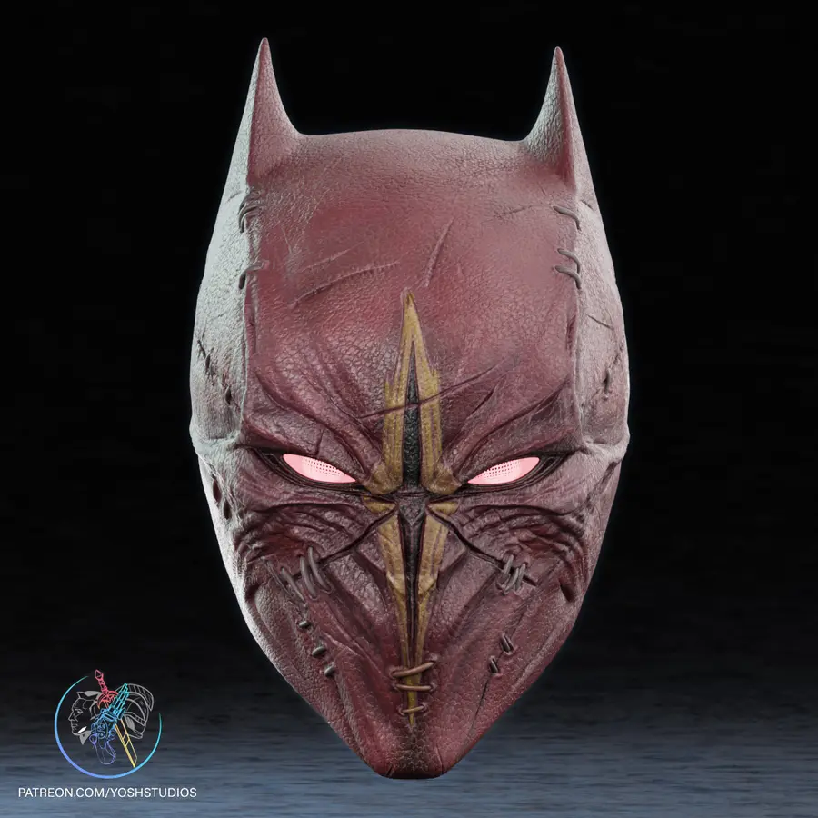 Saint Batman Azrael Helmet preview
