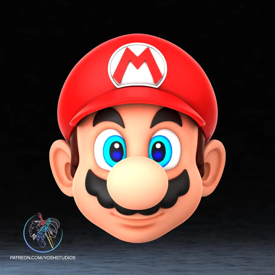Italian Red Plumber Mask preview