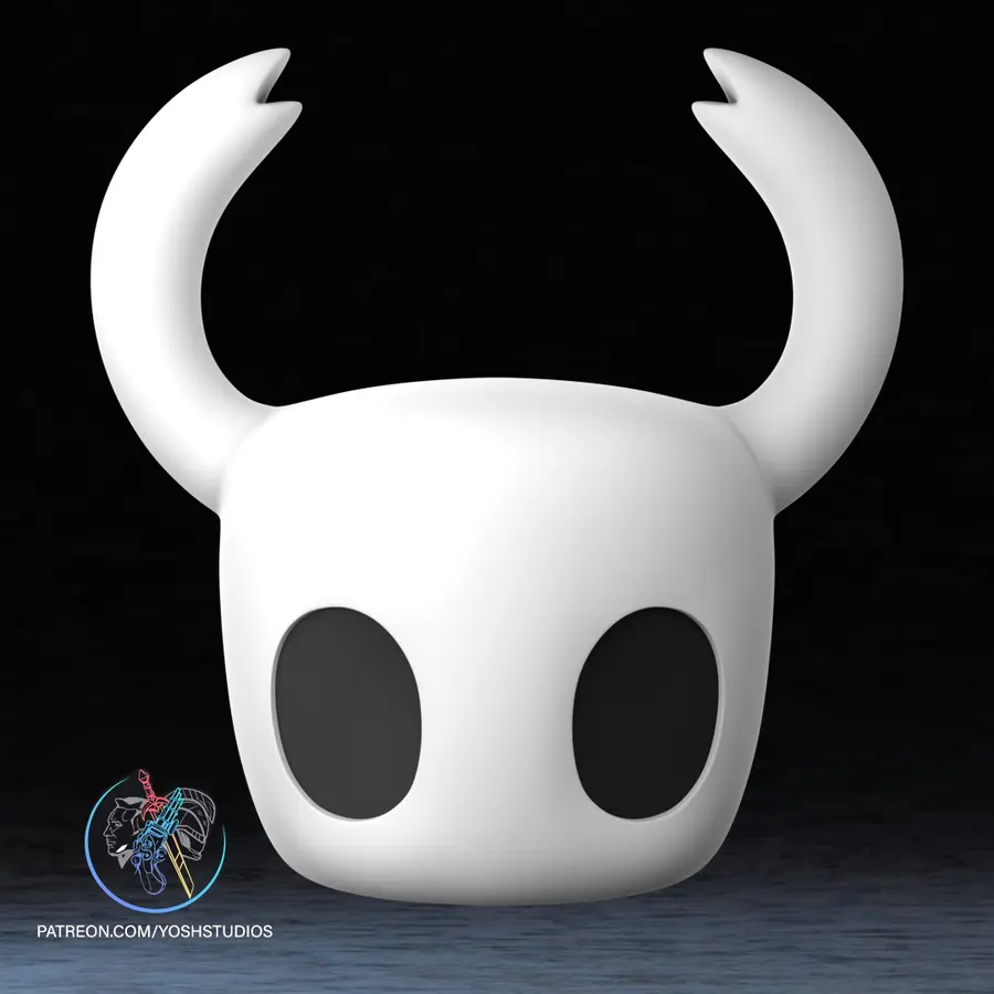 Hollow Knight Helmet featured render
