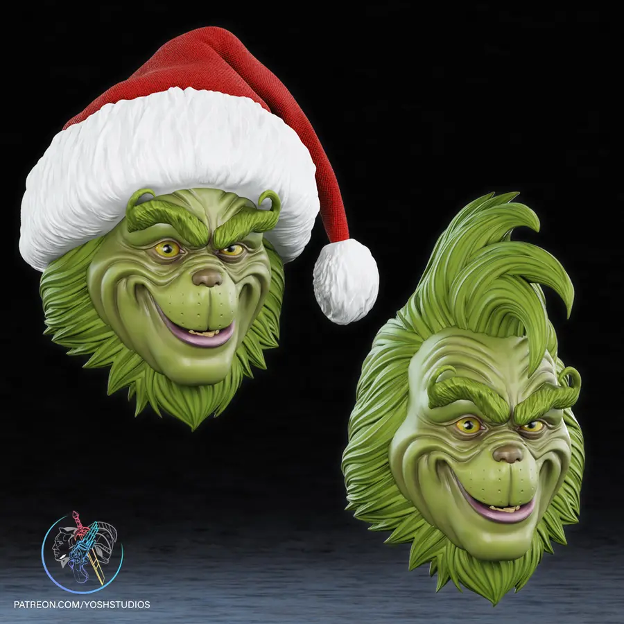Grinch Mask preview