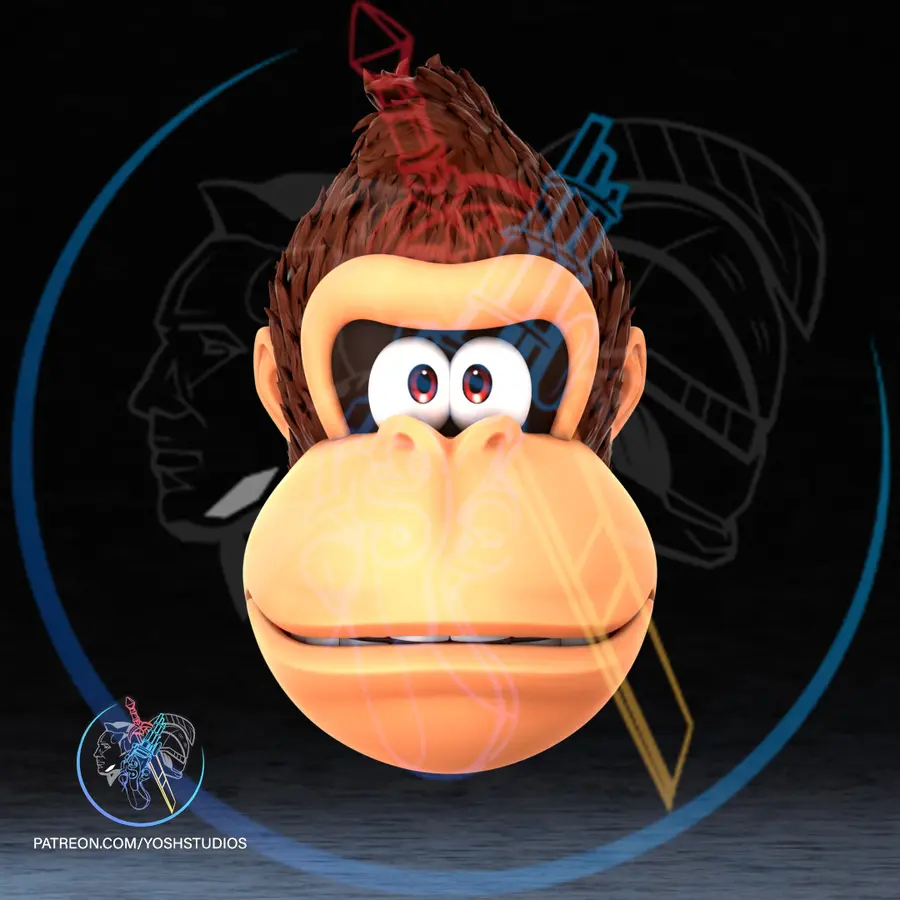 Donkey Kong Mask preview