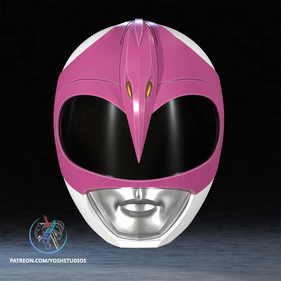 Pink Ranger Helmet preview