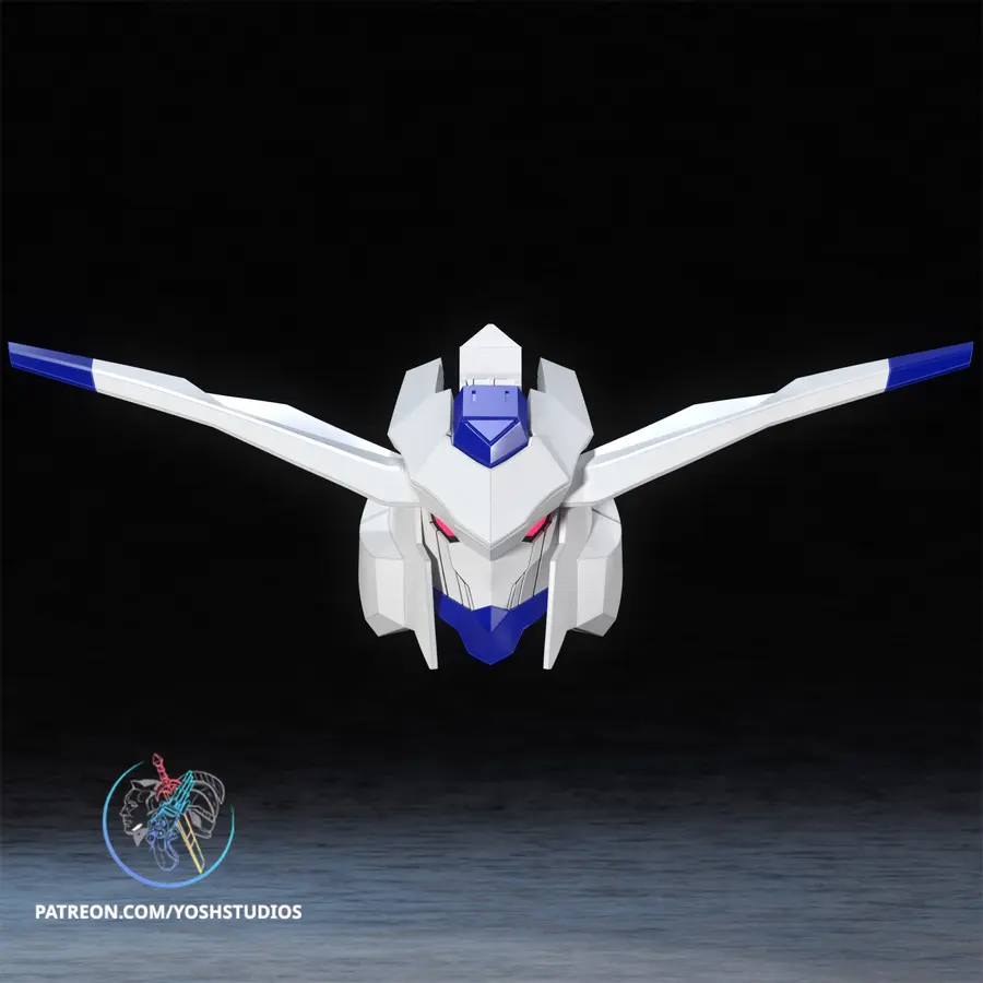 Gundam Bael Helmet preview